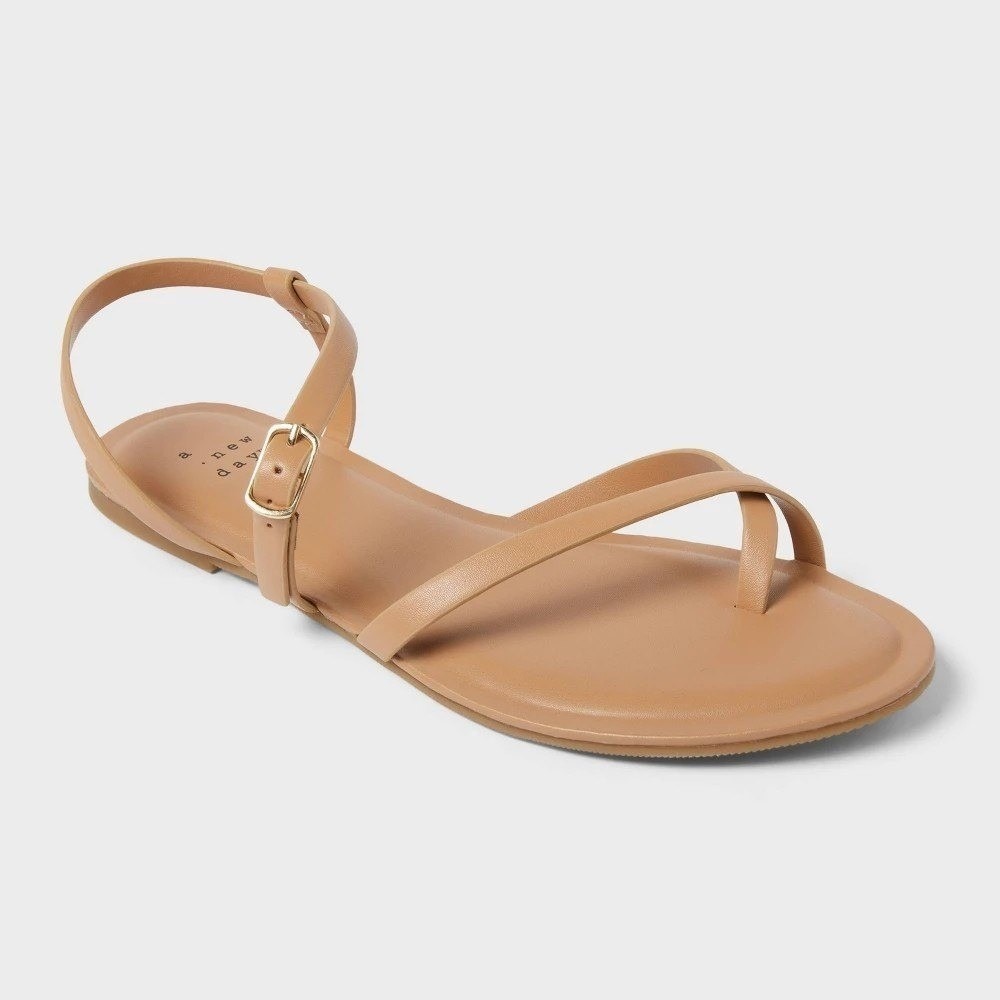 Women's Alexandra Sandals by A New Day Sand Size 11 New With Tags